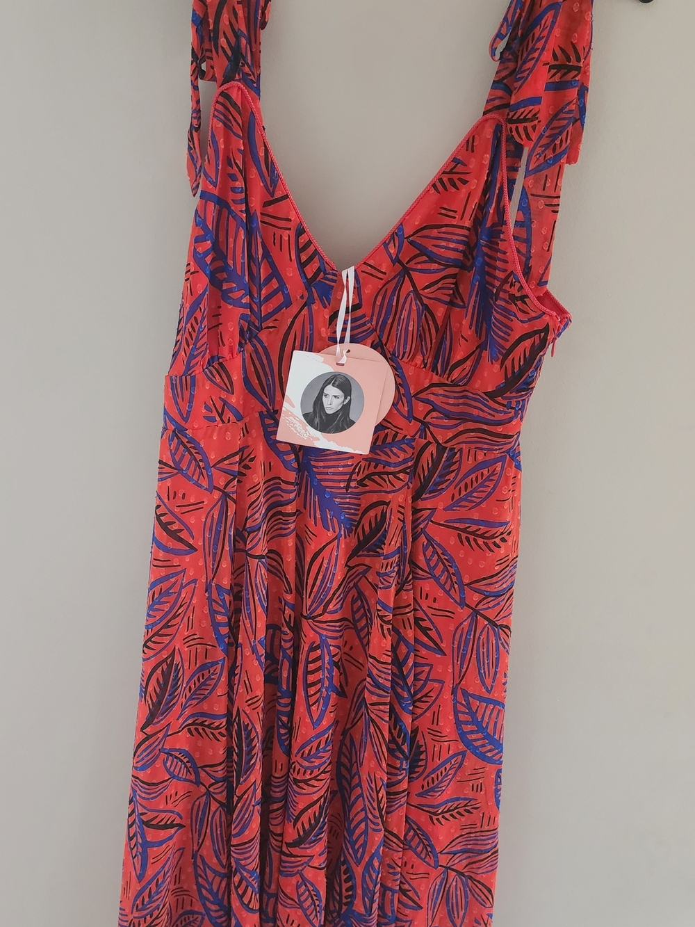 Alexis Orange& Blue and Botanicals Max Dress